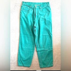 Ralph Lauren Scout Label Vintage Men’s Straight Jeans in Teal